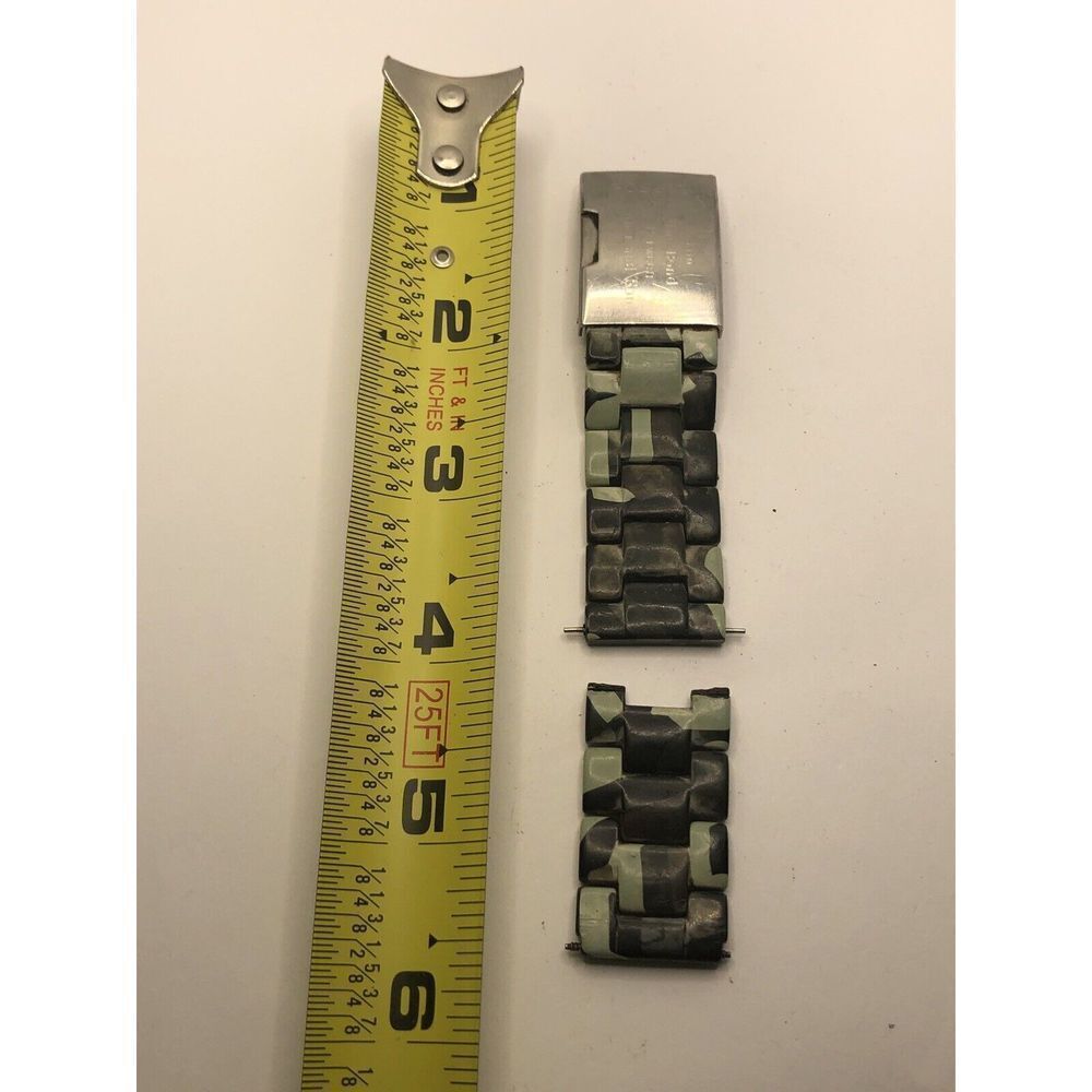 Fossil Watch Parts Partial Band 22mm W/ Clasp Multi Tone Links GY258